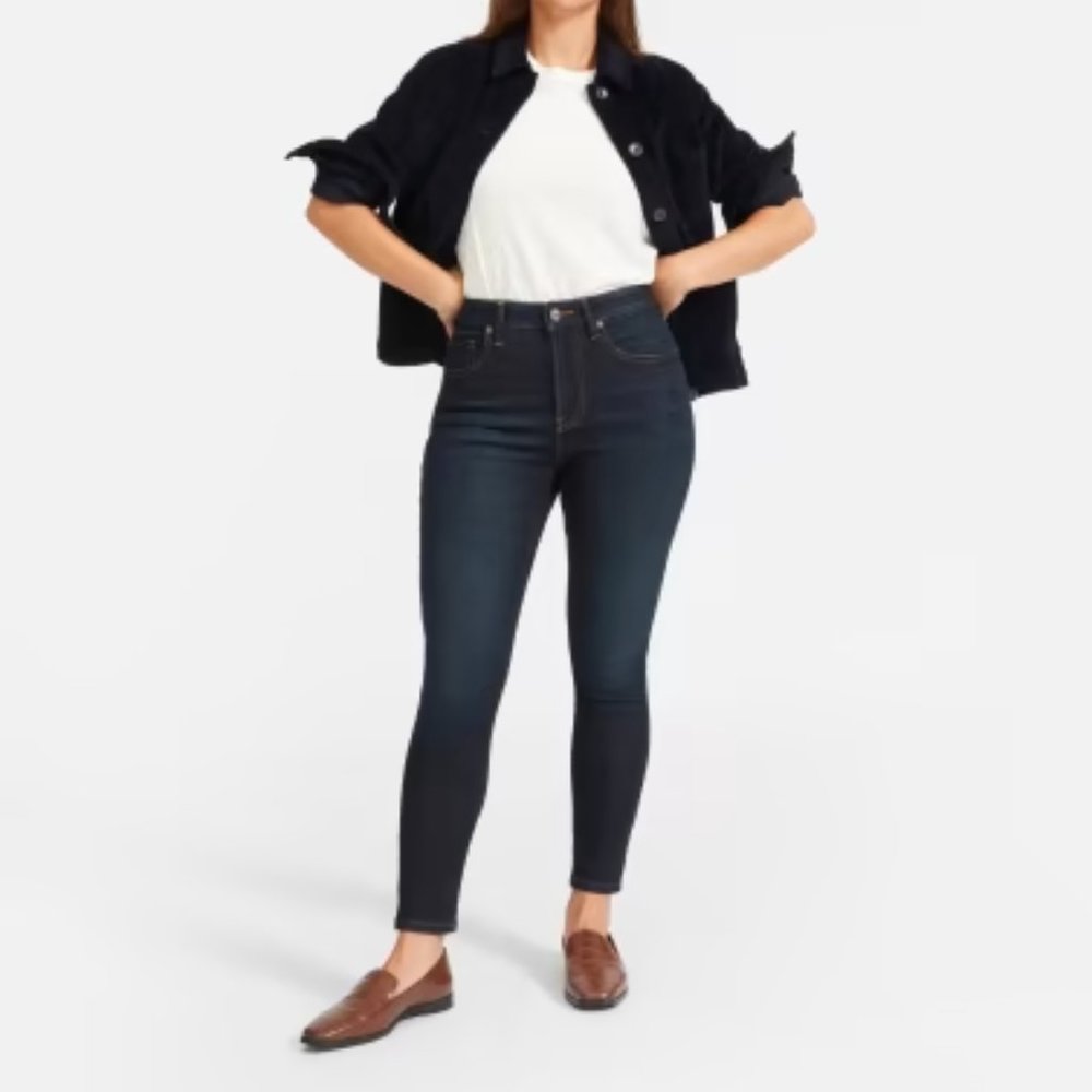 Everlane Curvy Authentic Stretch High-Rise Skinny Jean
